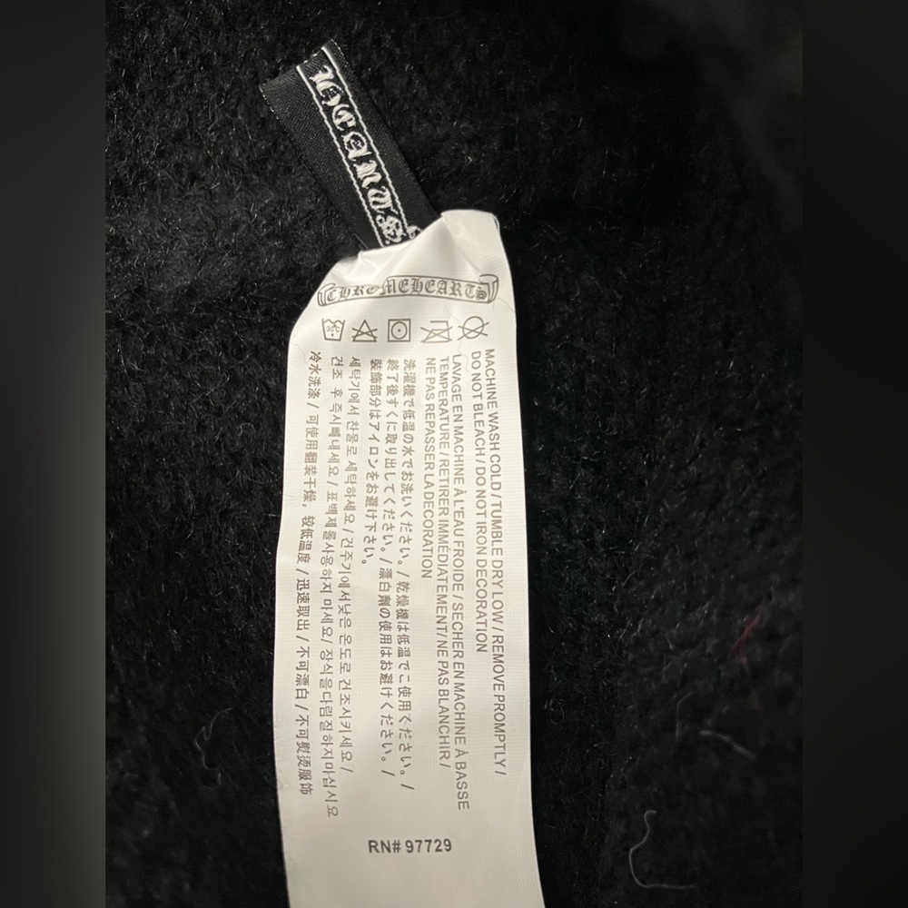 Chrome Hearts Cross Knit Beanie - Picture 3 of 3